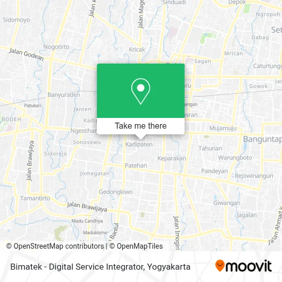 Bimatek - Digital Service Integrator map
