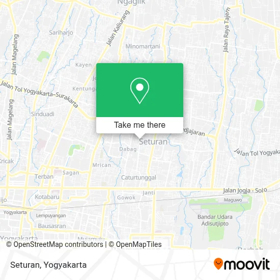 Seturan map