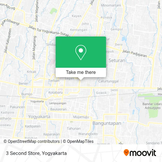 3 Second Store map