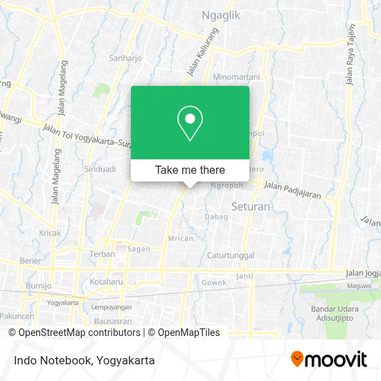 Indo Notebook map