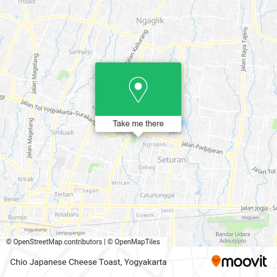Chio Japanese Cheese Toast map