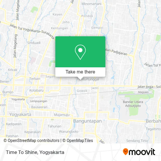 Time To Shine map
