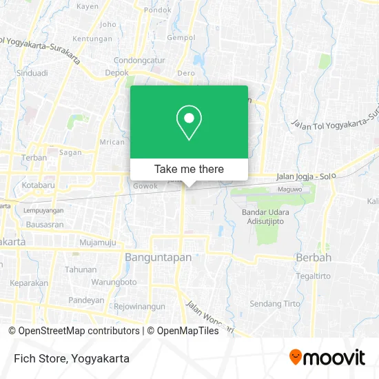 Fich Store map