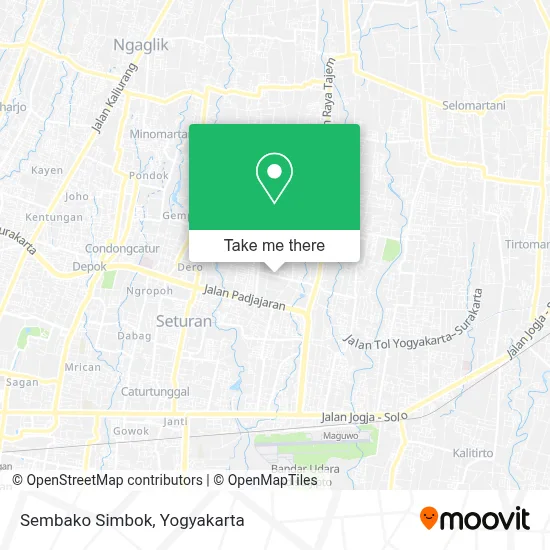 Sembako Simbok map