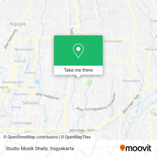 Studio Musik  Shally map
