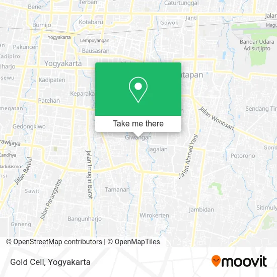 Gold Cell map