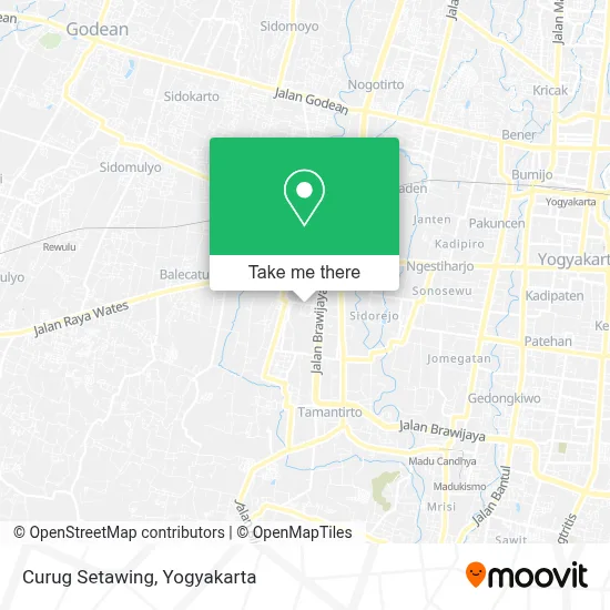 Curug Setawing map