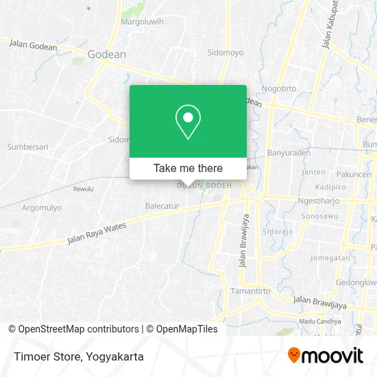 Timoer Store map
