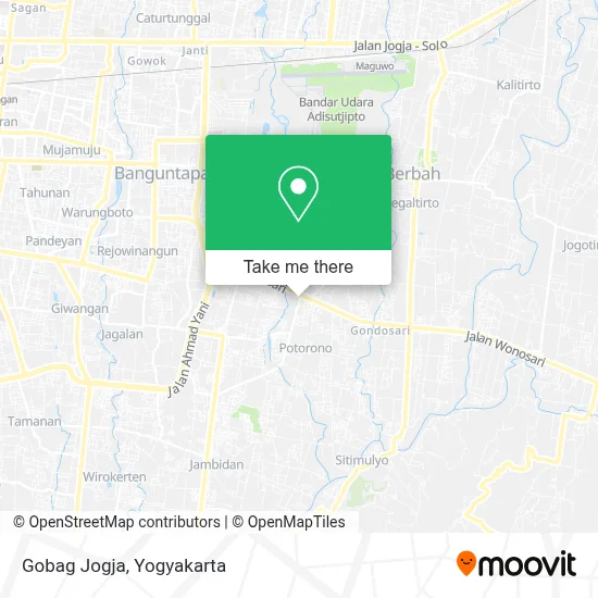 Gobag Jogja map