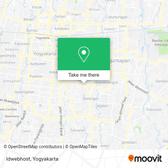 Idwebhost map