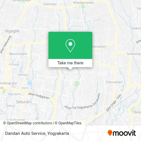 Dandan Auto Service map
