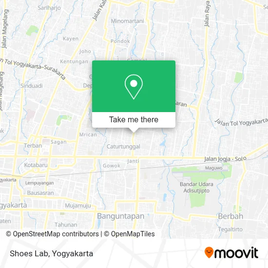 Shoes Lab map