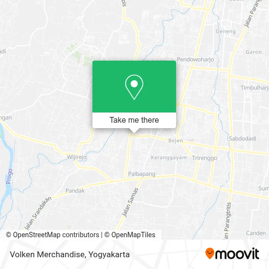 Volken Merchandise map