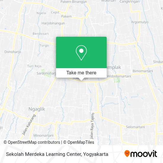 Sekolah Merdeka Learning Center map