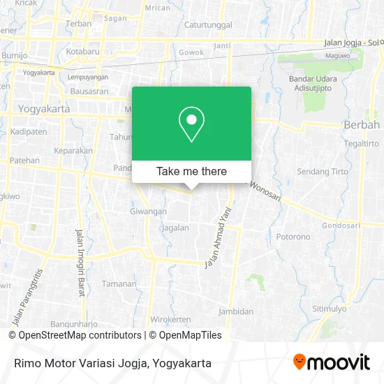 Rimo Motor Variasi Jogja map