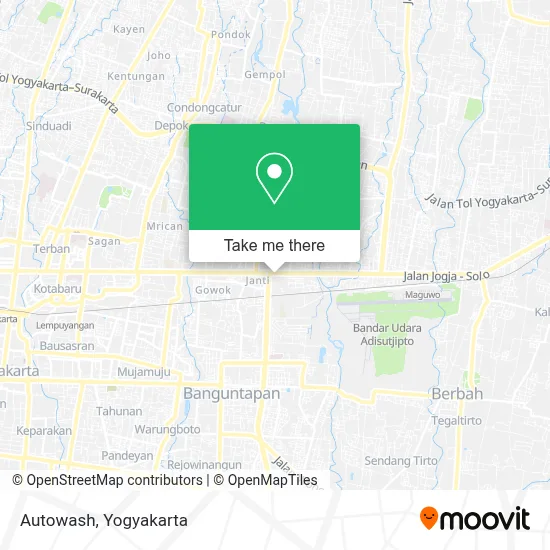 Autowash map