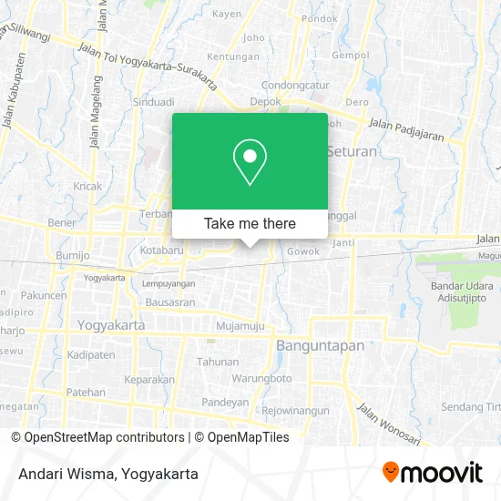 Andari Wisma map