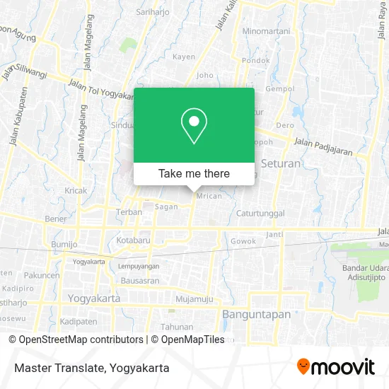 Master Translate map