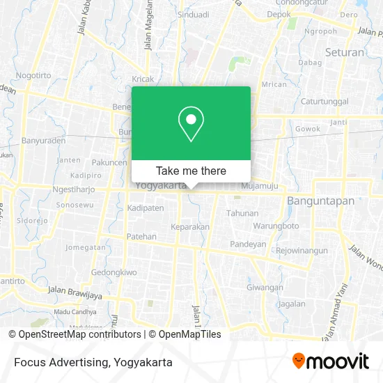 Focus Advertising map