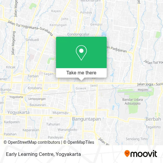 Early Learning Centre map