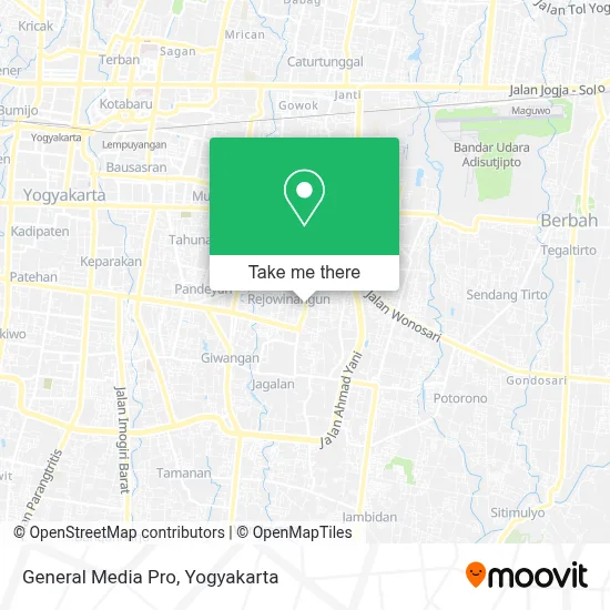 General Media Pro map