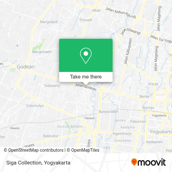 Siga Collection map