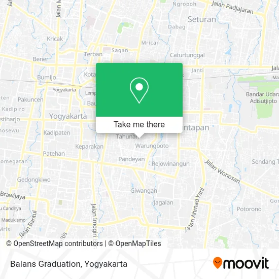 Balans Graduation map