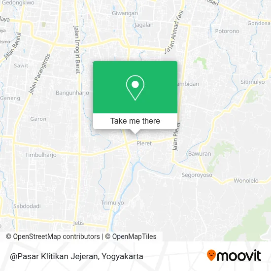 @Pasar Klitikan Jejeran map