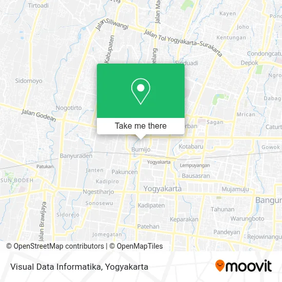 Visual Data Informatika map