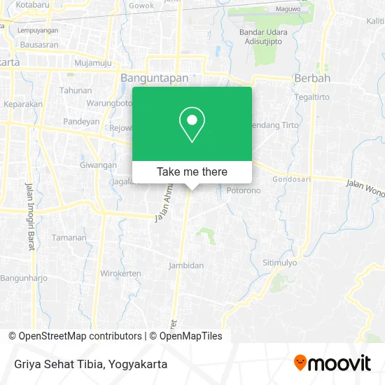 Griya Sehat Tibia map