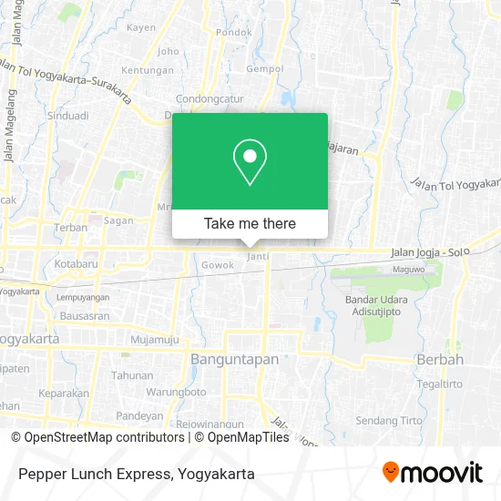 Pepper Lunch Express map