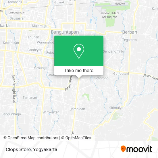 Clops Store map
