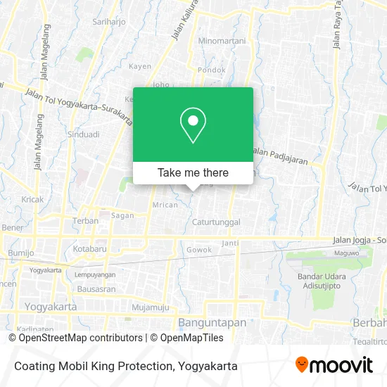 Coating Mobil King Protection map