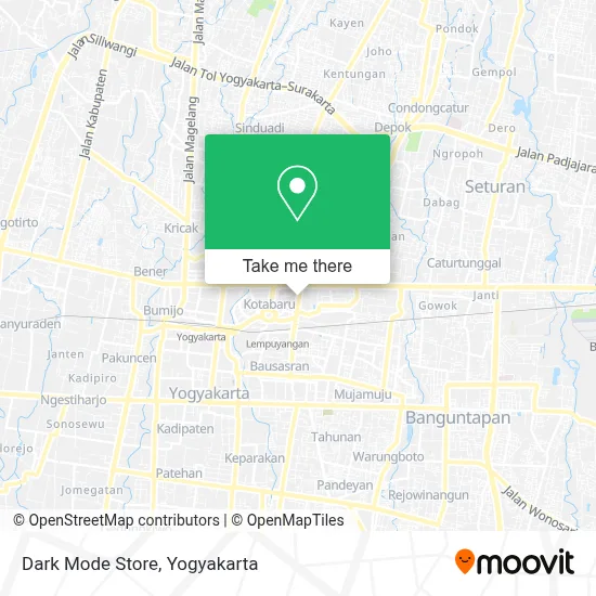 Dark Mode Store map