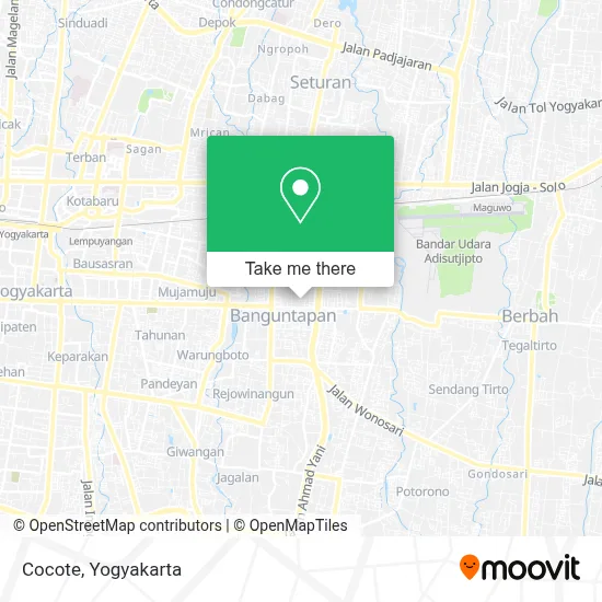 Cocote map