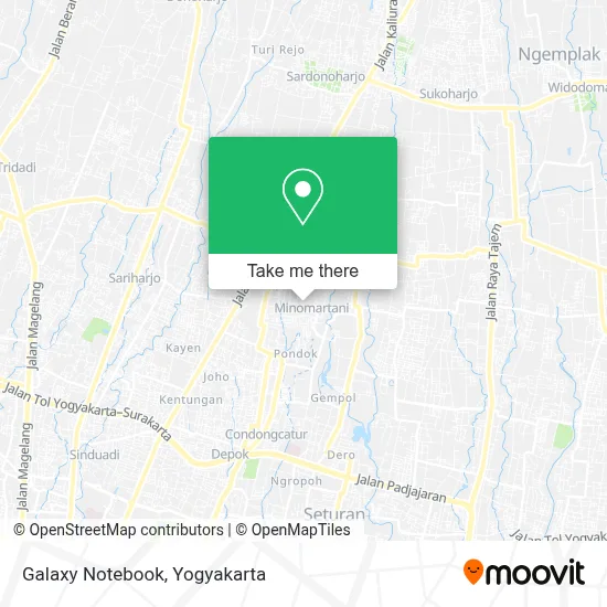 Galaxy Notebook map