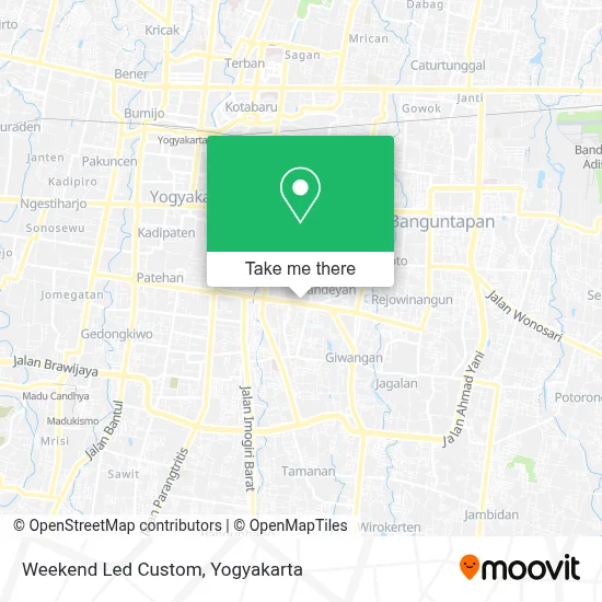 Weekend Led Custom map