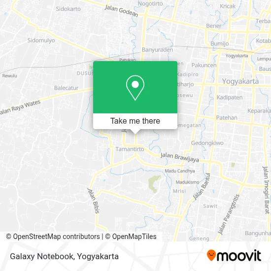 Galaxy Notebook map
