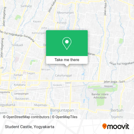Student Castle map