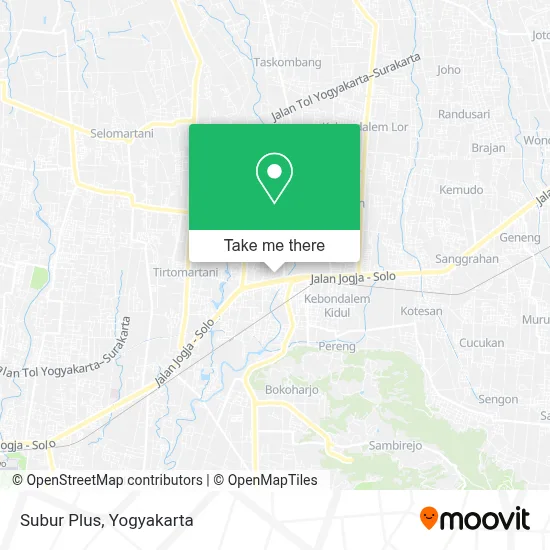 Subur Plus map