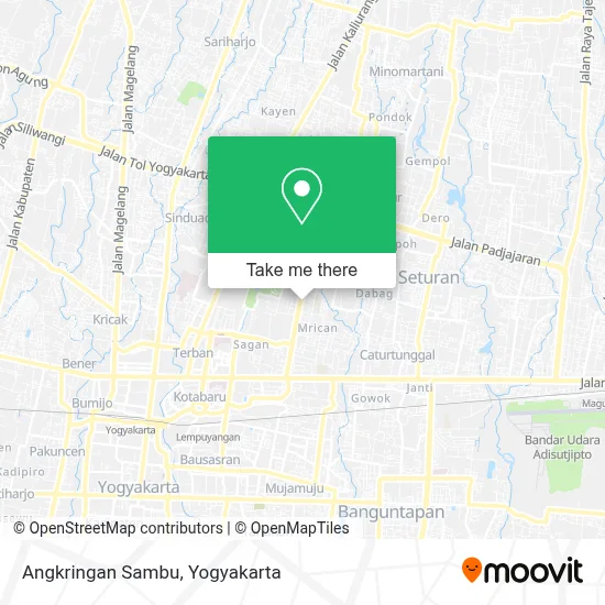 Angkringan Sambu map
