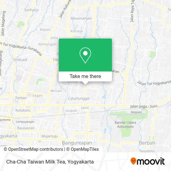 Cha-Cha Taiwan Milk Tea map