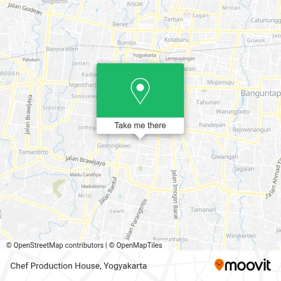 Chef Production House map