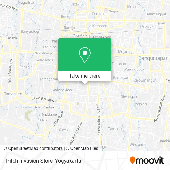 Pitch Invasion Store map
