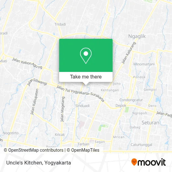Uncle's Kitchen map