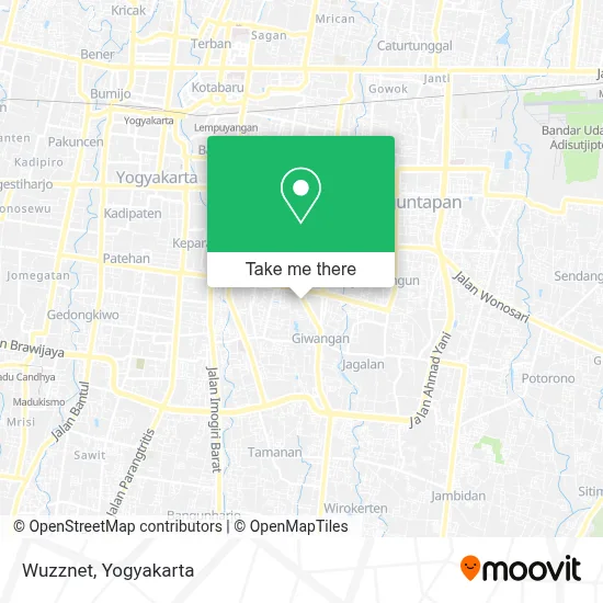 Wuzznet map