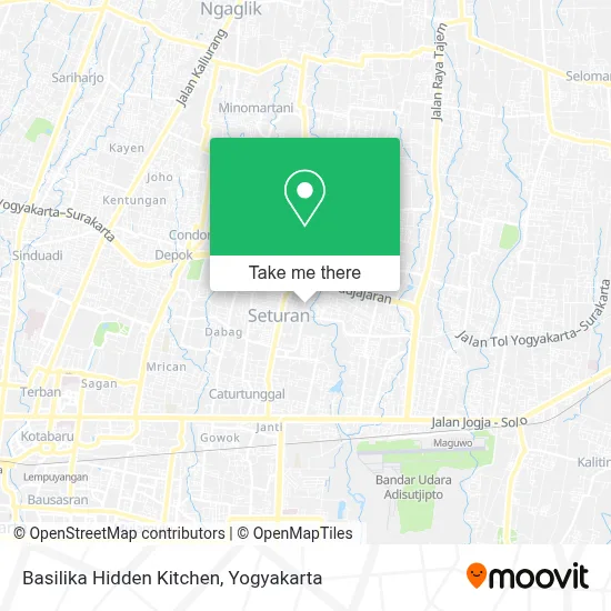 Basilika Hidden Kitchen map