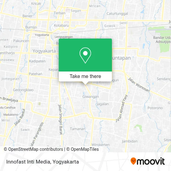 Innofast Inti Media map