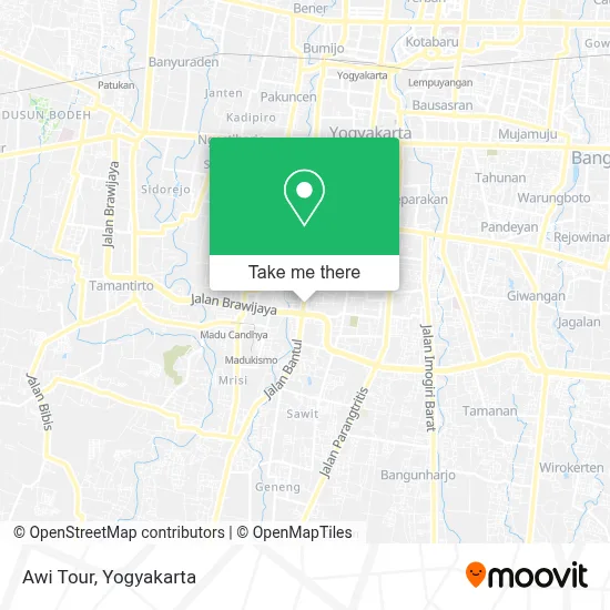 Awi Tour map
