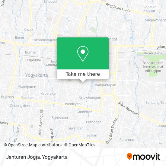 Janturan Jogja map